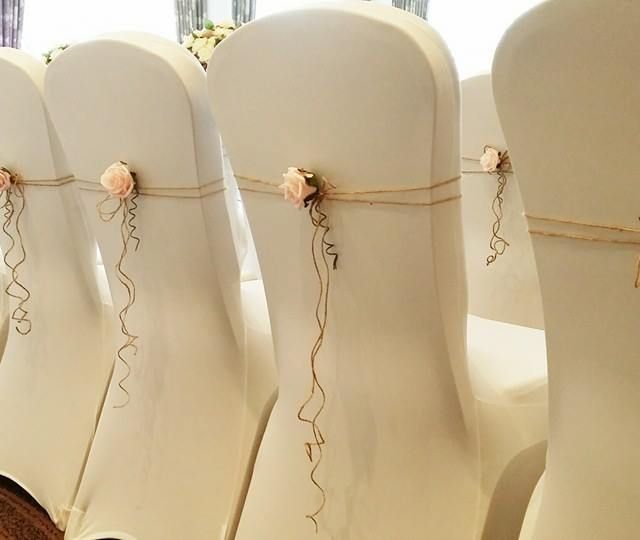 Chair Cover & Rose Tie