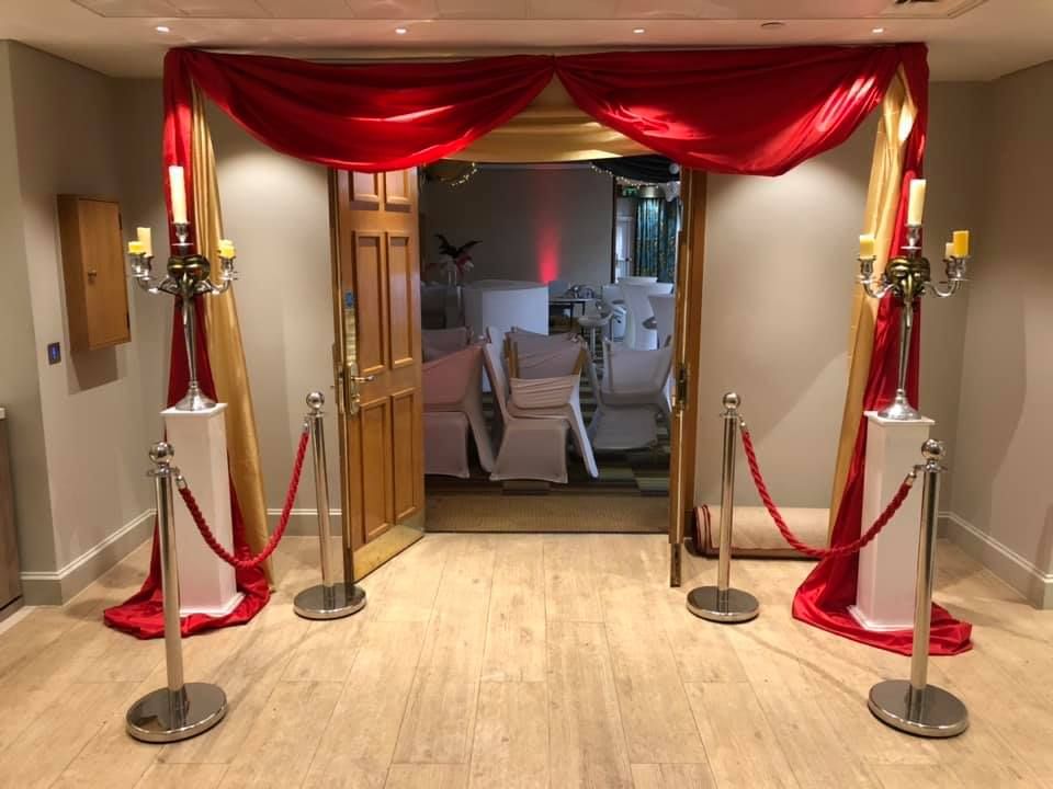 Beautiful Backdrops Add A Touch Of Class To Your Event In Chorley